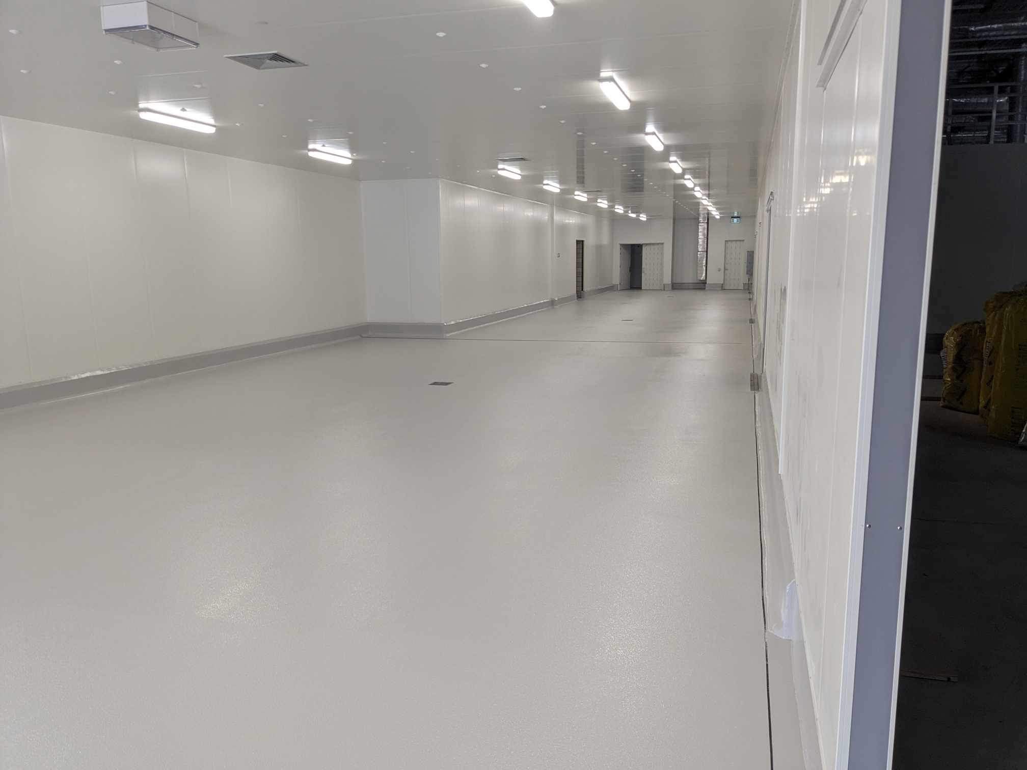 Commercial epoxy flooring project